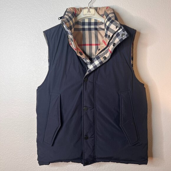 Burberry Other - BURBERRY Checked Reversible Vest size M